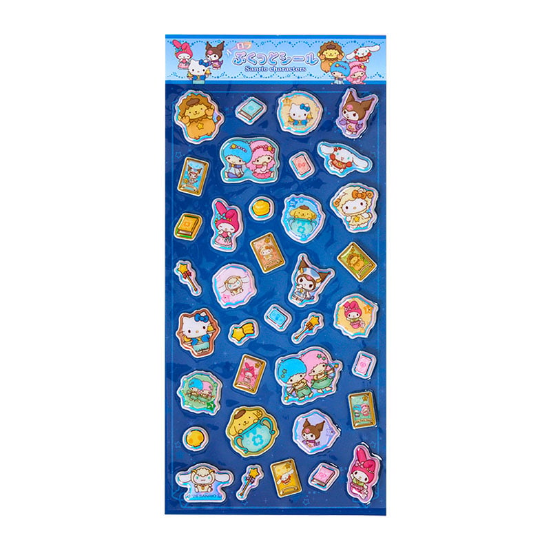 サンリオキャラクターズ オーロラぷくっとシール