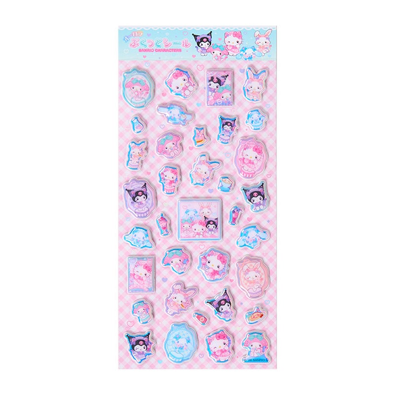 サンリオキャラクターズ オーロラぷくっとシール
