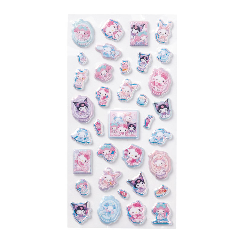 サンリオキャラクターズ オーロラぷくっとシール