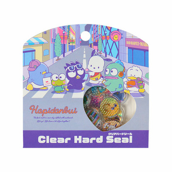 はぴだんぶい クリアハードシール