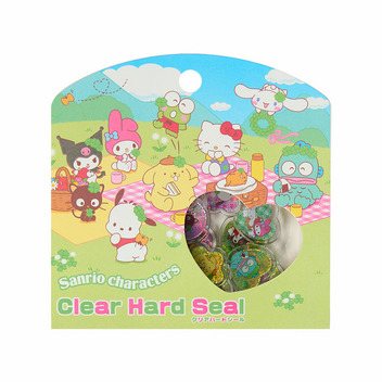 サンリオキャラクターズ クリアハードシール