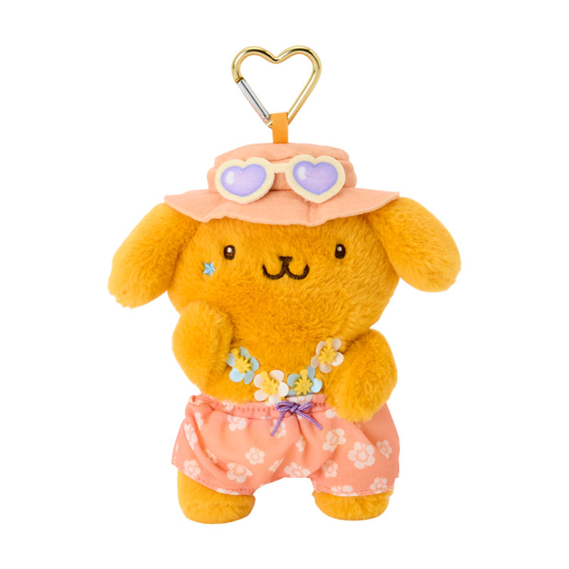 ポムポムプリン マスコットホルダー（きらめきサマープール）