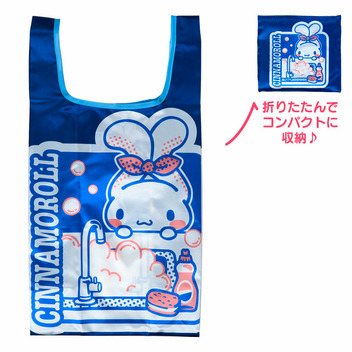 シナモロール サテンエコバッグ