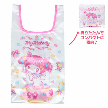 マイメロディ サテンエコバッグ