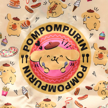 ポムポムプリン サテンエコバッグ