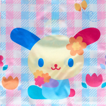 ウサハナ サテンエコバッグ