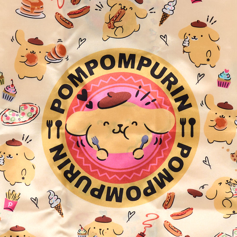 ポムポムプリン サテンエコバッグ