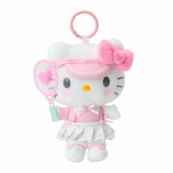 ハローキティ マスコットホルダー（SANRIO GIRLS' TENNIS CLUB）