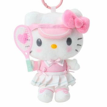 ハローキティ マスコットホルダー（SANRIO GIRLS' TENNIS CLUB）