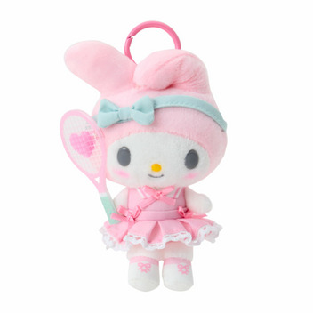マイメロディ マスコットホルダー（SANRIO GIRLS' TENNIS CLUB）