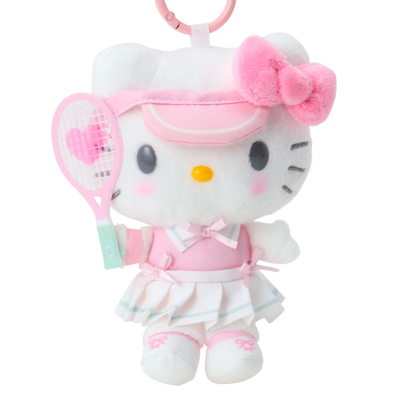 ハローキティ マスコットホルダー（SANRIO GIRLS' TENNIS CLUB）