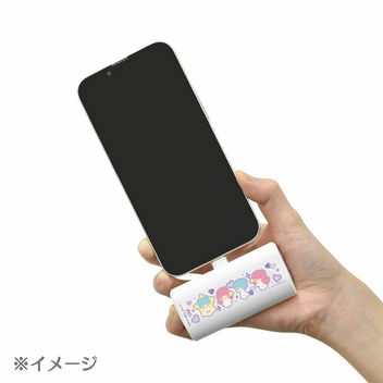 リトルツインスターズ USB Type-C コネクタ付き リチウムイオン充電器 4000mAh