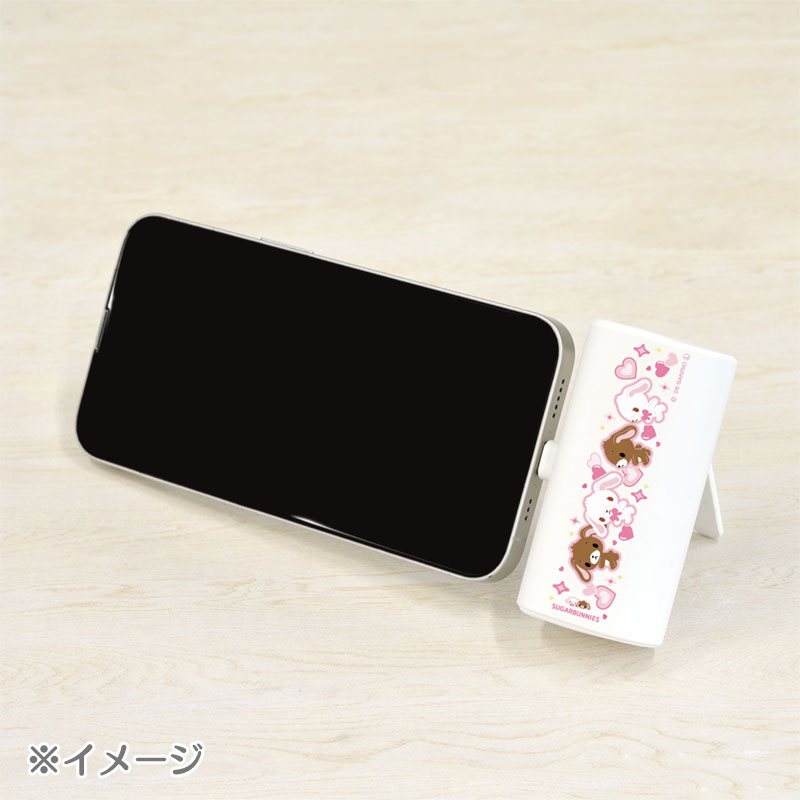 シュガーバニーズ USB Type-C コネクタ付き リチウムイオン充電器 4000mAh