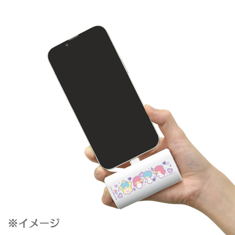 リトルツインスターズ USB Type-C コネクタ付き リチウムイオン充電器 4000mAh