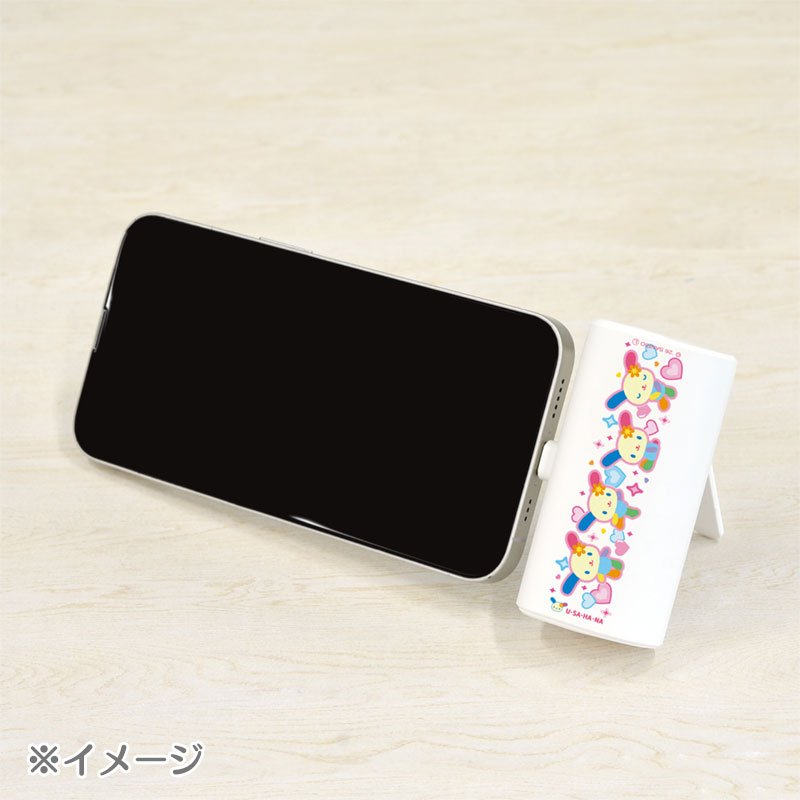 ウサハナ USB Type-C コネクタ付き リチウムイオン充電器 4000mAh
