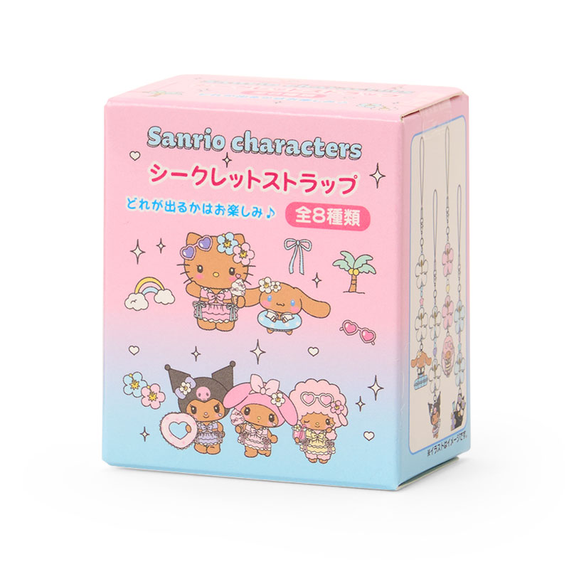 サンリオキャラクターズ シークレットストラップ（きらめきサマープール）