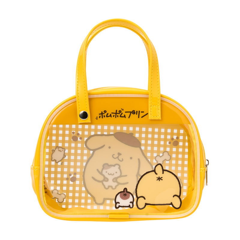 ポムポムプリン ボストンバッグ風ポーチ
