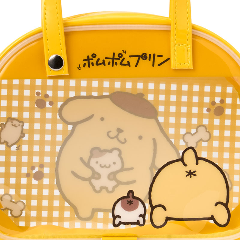 ポムポムプリン ボストンバッグ風ポーチ