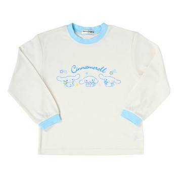 シナモロール キッズ長袖パジャマ