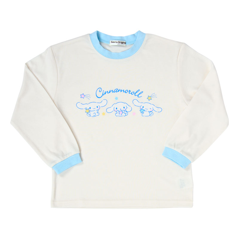 シナモロール キッズ長袖パジャマ