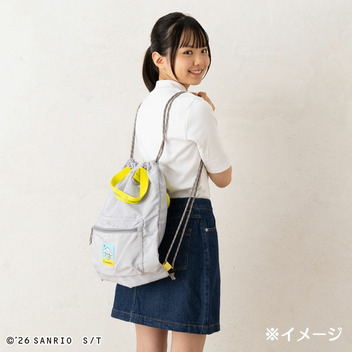 I.CINNAMOROLL（アイシナモロール） ナップサック（きままにおでかけ）