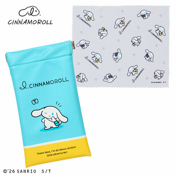 I.CINNAMOROLL（アイシナモロール） メガネケース（きままにおでかけ）