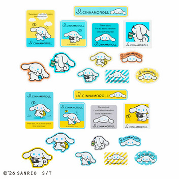 I.CINNAMOROLL（アイシナモロール） ステッカーセット（きままにおでかけ）