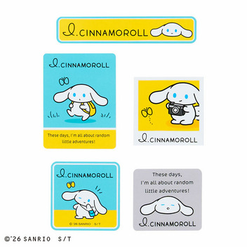 I.CINNAMOROLL（アイシナモロール） ステッカーセット（きままにおでかけ）