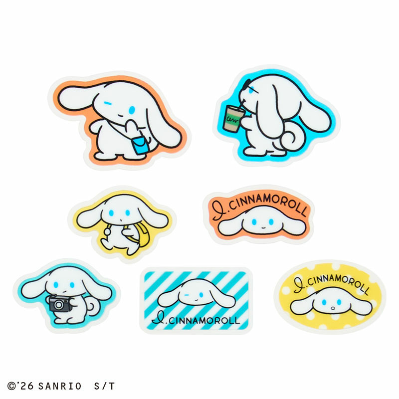 I.CINNAMOROLL（アイシナモロール） ステッカーセット（きままにおでかけ）