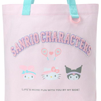 サンリオキャラクターズ トートバッグ（SANRIO GIRLS' TENNIS CLUB）