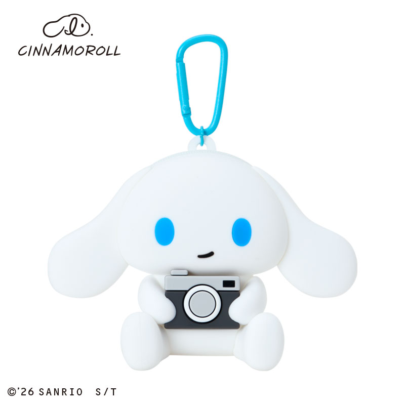 I.CINNAMOROLL（アイシナモロール） キャラクター形シリコーンポーチ（きままにおでかけ）