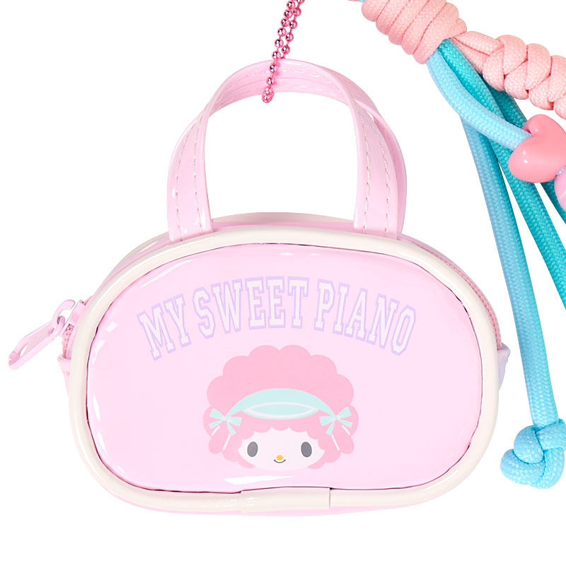 マイスウィートピアノ ミニポーチ付きチャーム（SANRIO GIRLS' TENNIS CLUB）