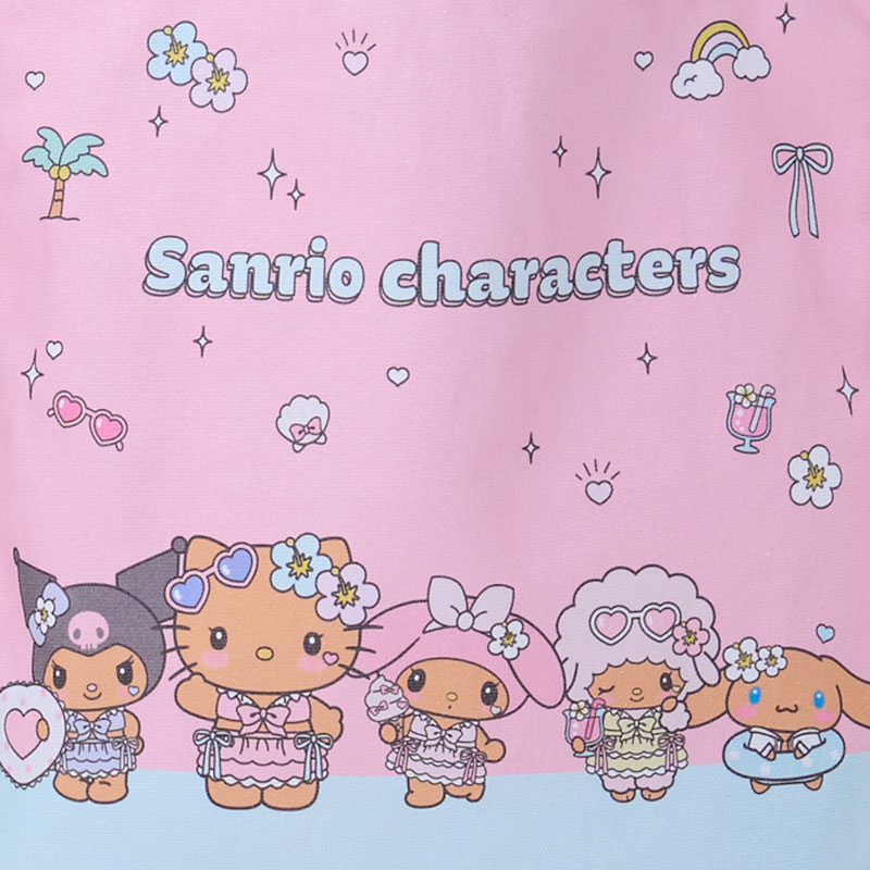 サンリオキャラクターズ トートバッグ（きらめきサマープール）
