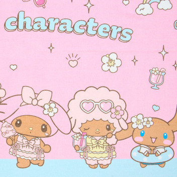 サンリオキャラクターズ ビッグタオル（きらめきサマープール）