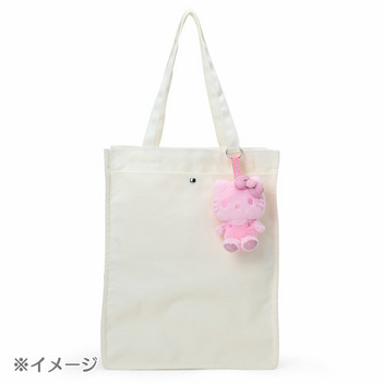 ハローキティ ふわふわグリッターマスコットホルダー