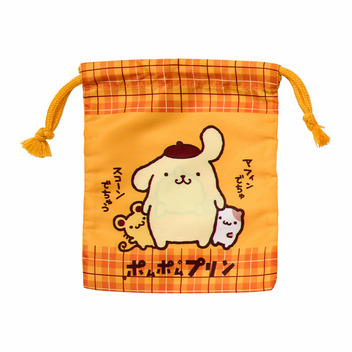ポムポムプリン シークレット巾着&ミニ手提げバッグ（ポムポムプリン30周年アニバーサリーショップ限定）