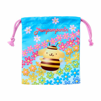 ポムポムプリン シークレット巾着&ミニ手提げバッグ（ポムポムプリン30周年アニバーサリーショップ限定）