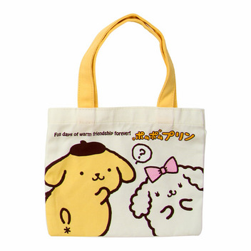 ポムポムプリン シークレット巾着&ミニ手提げバッグ（ポムポムプリン30周年アニバーサリーショップ限定）