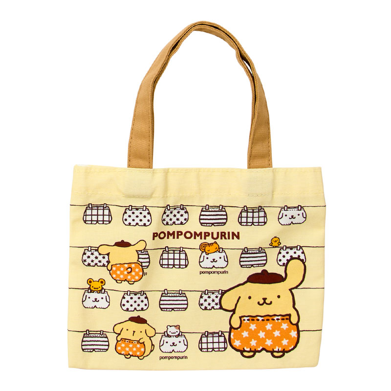 ポムポムプリン シークレット巾着&ミニ手提げバッグ（ポムポムプリン30周年アニバーサリーショップ限定）