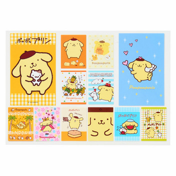 ポムポムプリン ステッカーセット（ポムポムプリン30周年アニバーサリーショップ限定）