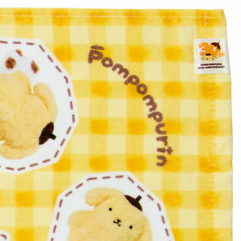 ポムポムプリン フェイスタオル（あの頃のポムポムプリン）