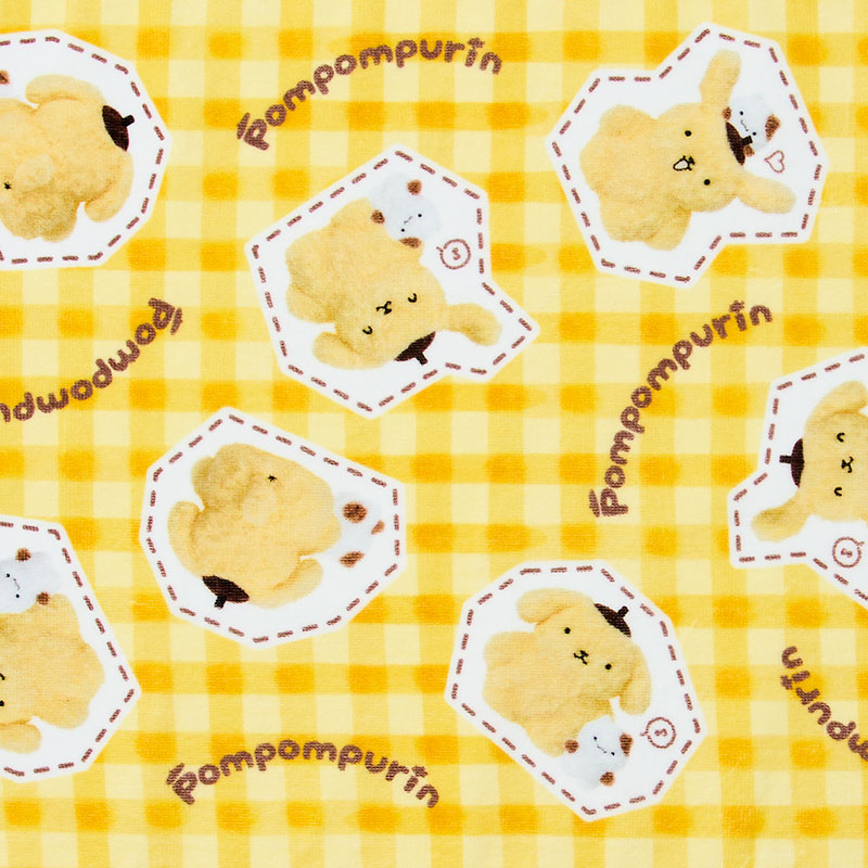 ポムポムプリン フェイスタオル（あの頃のポムポムプリン）