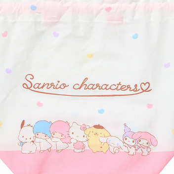 サンリオキャラクターズ 【景品】持ち手付き巾着
