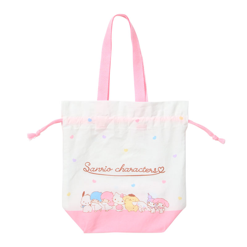 サンリオキャラクターズ 【景品】持ち手付き巾着