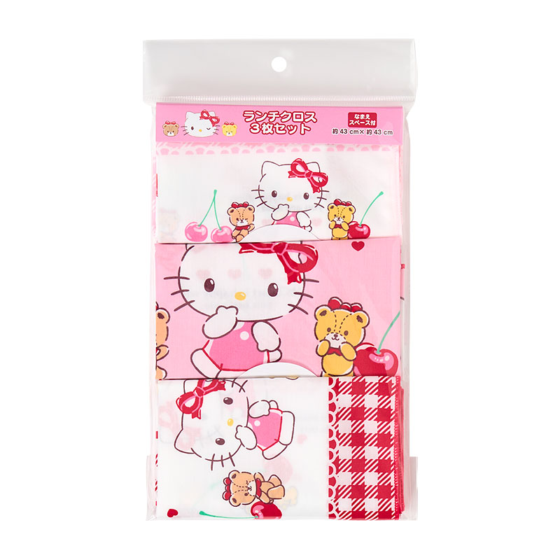 ハローキティ ランチクロス3枚セット