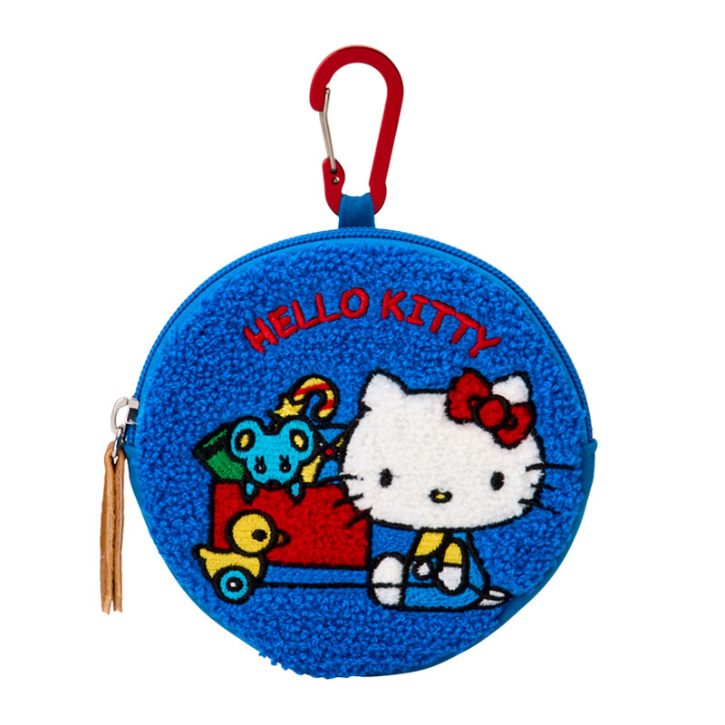 ハローキティ サークルサガラ刺繍ポーチ