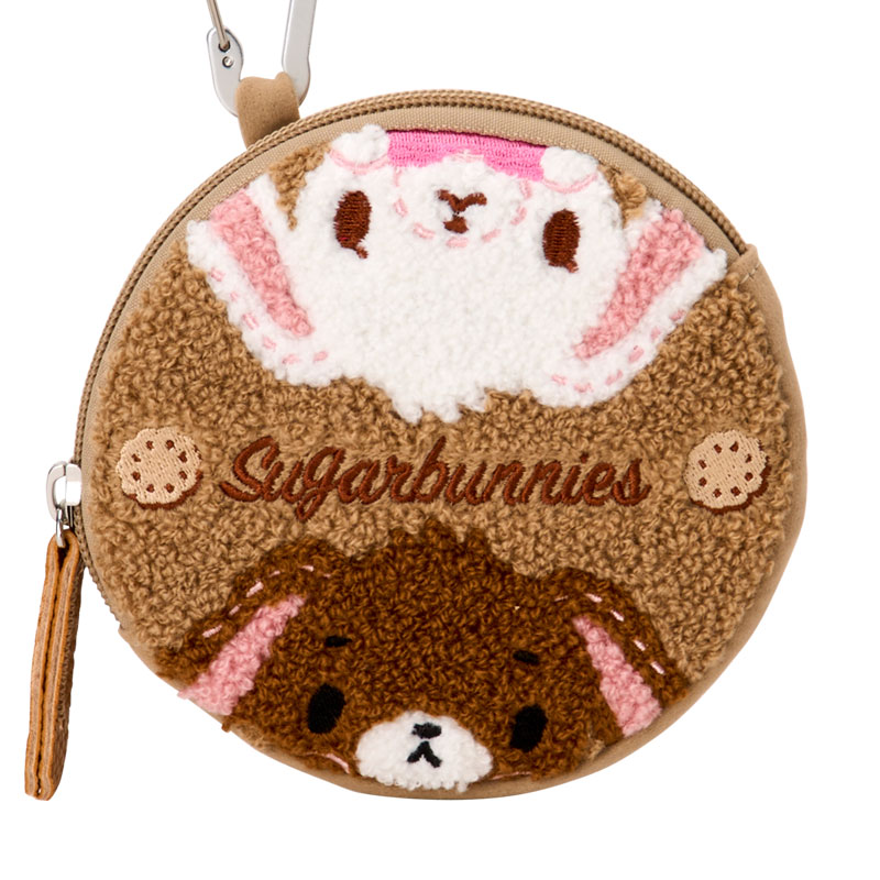 シュガーバニーズ サークルサガラ刺繍ポーチ
