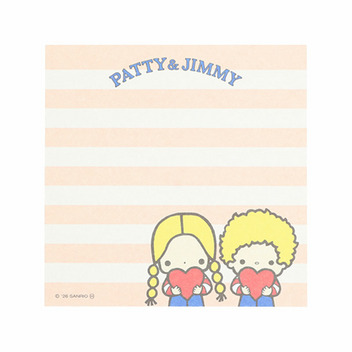 パティ＆ジミー スクエアメモ（レトロ）