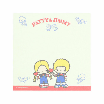 パティ＆ジミー スクエアメモ（レトロ）
