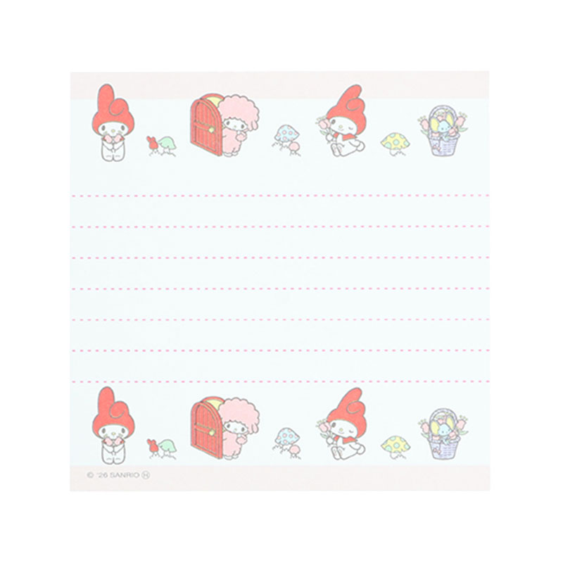マイメロディ スクエアメモ（レトロ）